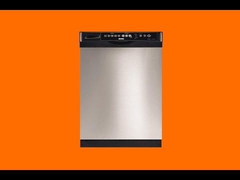 how to get water out of dishwasher
