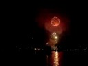 Poulsbo July 4th fireworks on July 3rd from sailboat