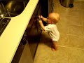 17 - Tyler playing with the cabinets 17 - Tyler playing with the cabinets