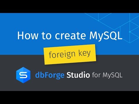 how to define a foreign key in mysql