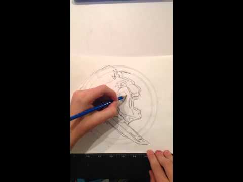how to draw fsu logo