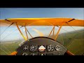 Best viewed in 720p or 1080p hd On board from the cockpit of a radio control model aircraft bucker jungmann Bu131. Watch out for the full size raf tucano trainer coming straight towards us. Too much vibration causing the wobbly images, filmed using a gopro hero hd camera