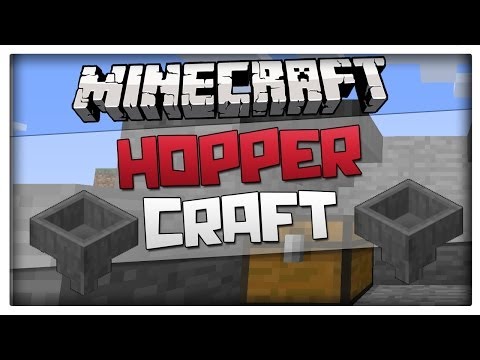 how to make a hopper in minecraft