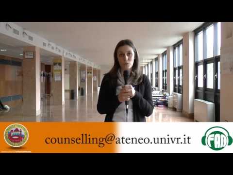 Lisa Conforto, direttirce di COSP, presenta l'attività di counselling Lisa Conforto, direttirce di COSP, presenta l'attività di counselling