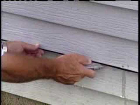 how to patch a hole in vinyl siding