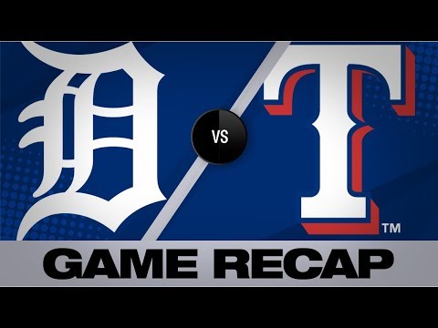 Video: Lynn twirls gem in Rangers' 5-4 win | Tigers-Rangers Game Highlights 8/2/19