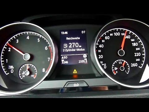 how to use vw golf trip computer