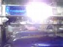 Blitz white and blue lightbar