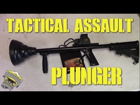 DesertFox Airsoft: SS Airsoft Tactical Assault Plunger (Plunger Kills)