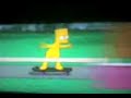 Bart en patineta desnudo Bart en patineta desnudo