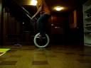 Unicycling video - back it up part 2