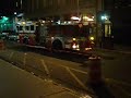 NYFD backs truck into firehouse