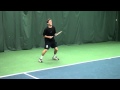Jesse Heussner College Tennis Video