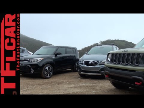 2015 Jeep Renegade vs Nissan Juke vs KIA Soul vs Buick Encore Mashup Review 2015 Jeep Renegade vs Nissan Juke vs KIA Soul vs Buick Encore Mashup Review