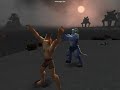 draenei v blood elf dance off