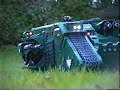 A radio controlled Land Raider in 4 up scale I built from 2002 to 2004. Made from plywood and built using a CNC machine.