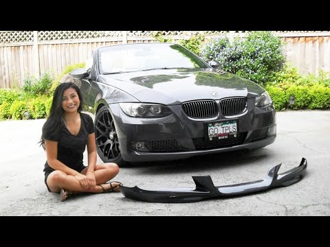 BMW 335 M-Tech Aero Lip DIY Install