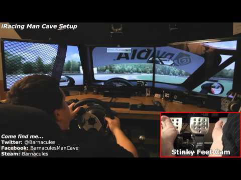 Simulated Racing - You can purchase your own Obutto R3volution racing simulator from the following URL. http://www.mainperformancepc.com#oid=1003_1 Thank you for watching my iR...