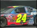 jeff gordon drives f1 car   montoya drives #24