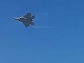 F-22 doing a 360 turn