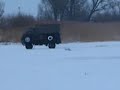 Co za dekle na Lodzie.Wypadek (Ice crash) Lubczyna 2010.Śmieszne