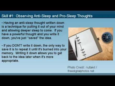 how to cure insomnia