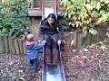 Stuck on  slide and only a size 6!