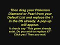 Pokemon Diamond and Pearl Hacking Tutorial