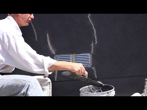 how to patch exterior stucco wall