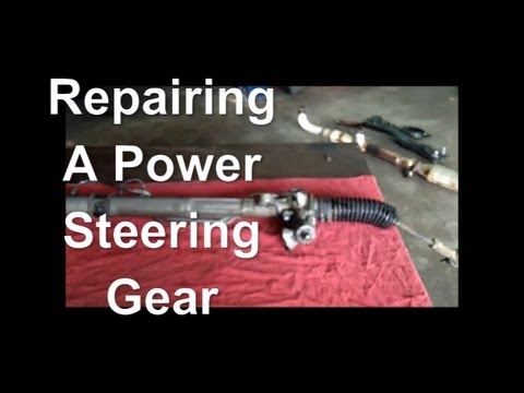 how to rebuild steering rack