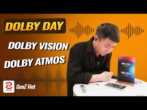 Trải nghiệm không gian âm thanh siêu xịn cùng công nghệ Dolby Vision/Dolby Atmos!