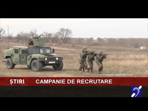 Campanie de recrutare a rezerviștilor voluntari, inițiată de Armata Română