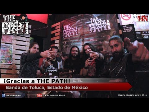 Entrevista con THE PATH @ Toluca, Edo.Méx. [2019.03.16]