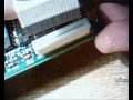Desoldado de un conector para cable plano