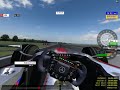 rFactor Top Gear test track with McLaren F1 MP4-23