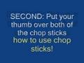 chop sticks