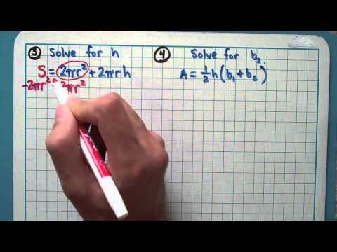 how to isolate a variable in a equation
