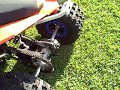 KTM 540 ATV Idling KTM 540 ATV Idling