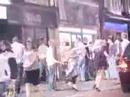 Just another Saturday night in Leicester city centre