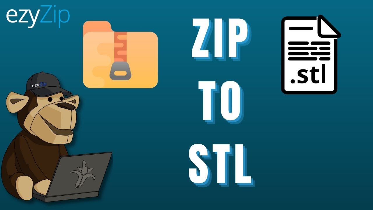 Convert ZIP to STL Online. Quick, Secure & FREE! ezyZip