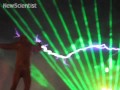 Dancers generate lighting