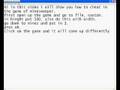 how to cheat/hack minesweeper not xyzzy