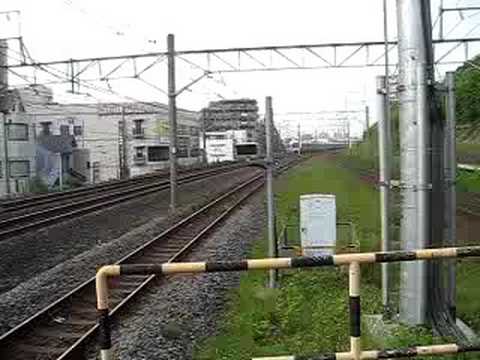 常磐線E531系新松戸駅通過