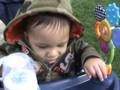 sepy in the stroller
