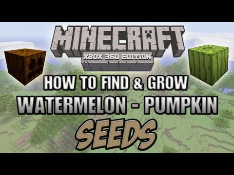 how to harvest seeds in minecraft