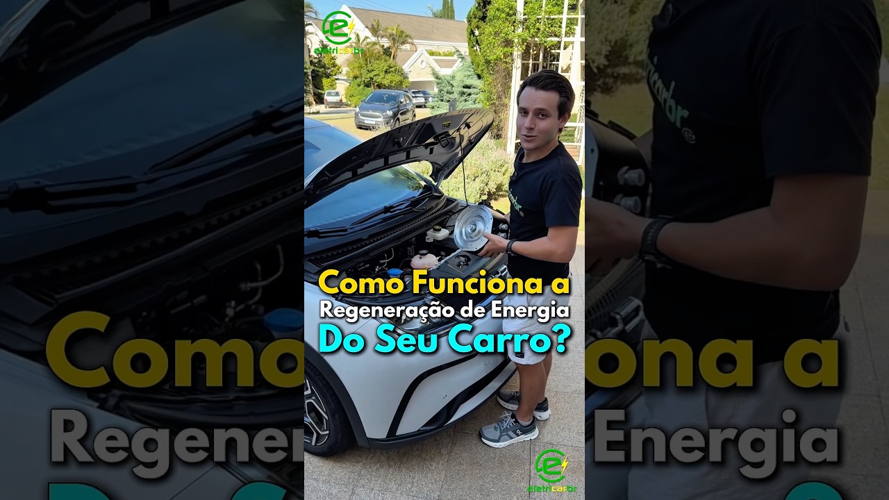 Quando Você Freia o Carro Carrega…. Mas como isso Funciona? Regeneração de Energia de um Carro