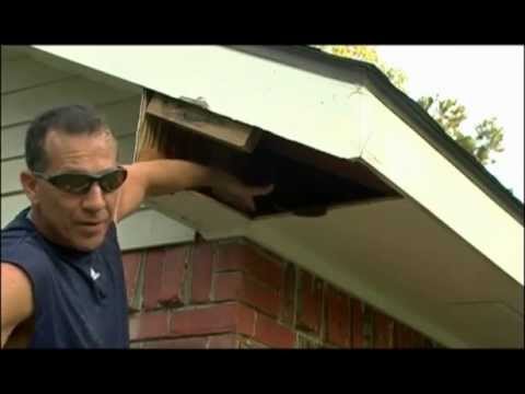 how to repair soffit