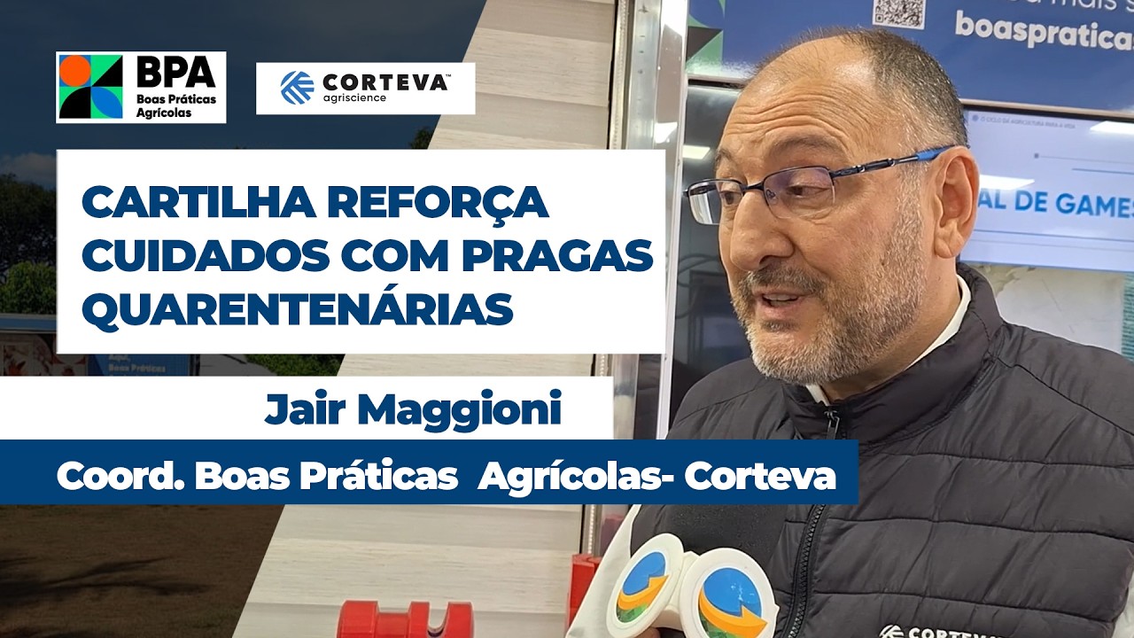 Cartilha com boas práticas agrícolas foca em controle de pragas quarentenárias