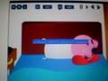 Kirby doing the moon walk