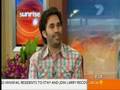 Live TV (Sunrise program at its best)